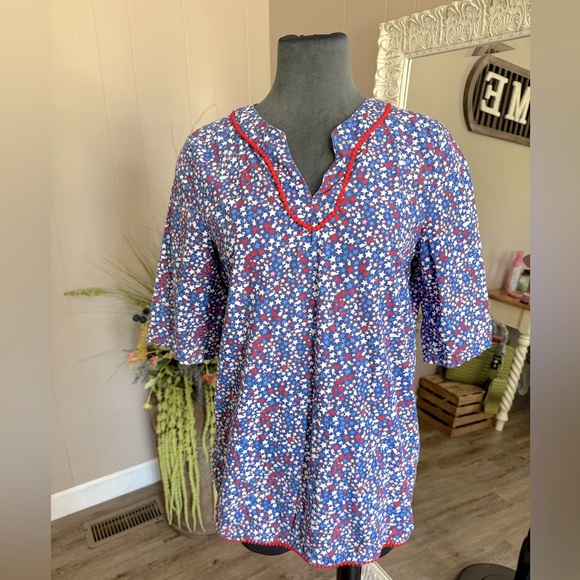 Vineyard Vines • Patriotic Whale Print Tunic - Picture 1 of 9